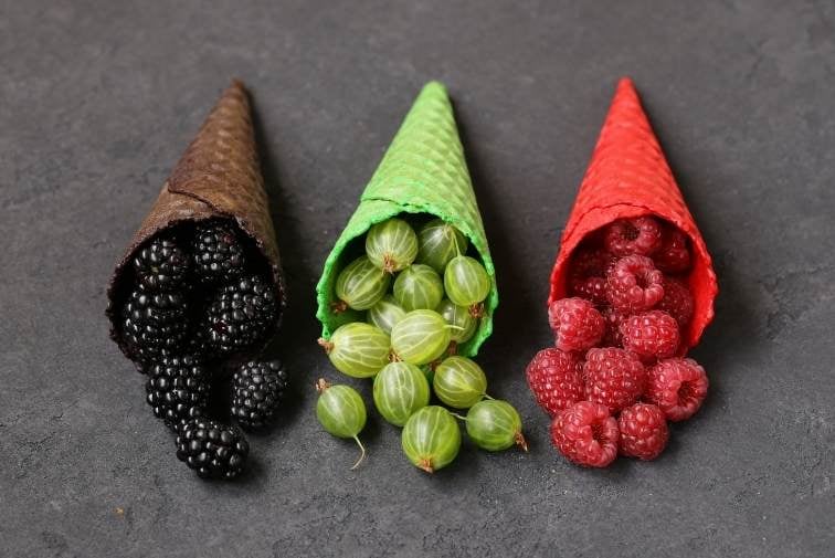 Colouring foods fruit