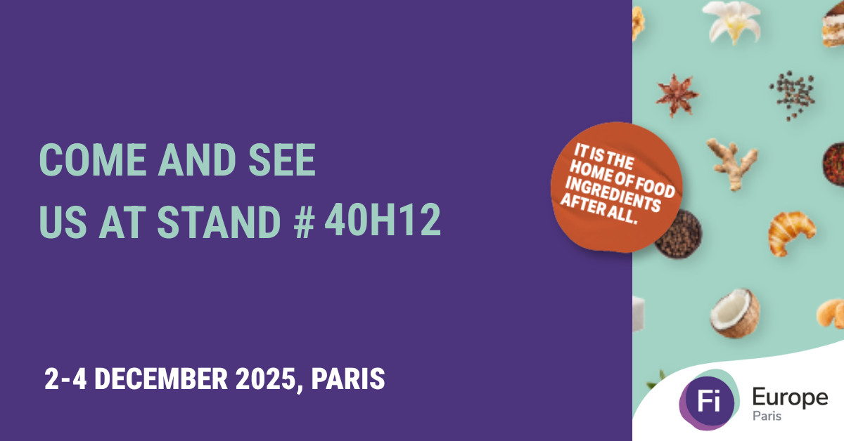 Snick Euroingredients op FI Europe 2025 – Kom ons bezoeken op stand 40H12!